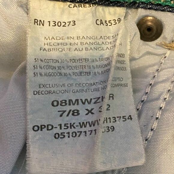 Wrangler Boho Mid Rise Bootcut Western Denim Jeans Size 7/8 32 - Picture 8 of 9